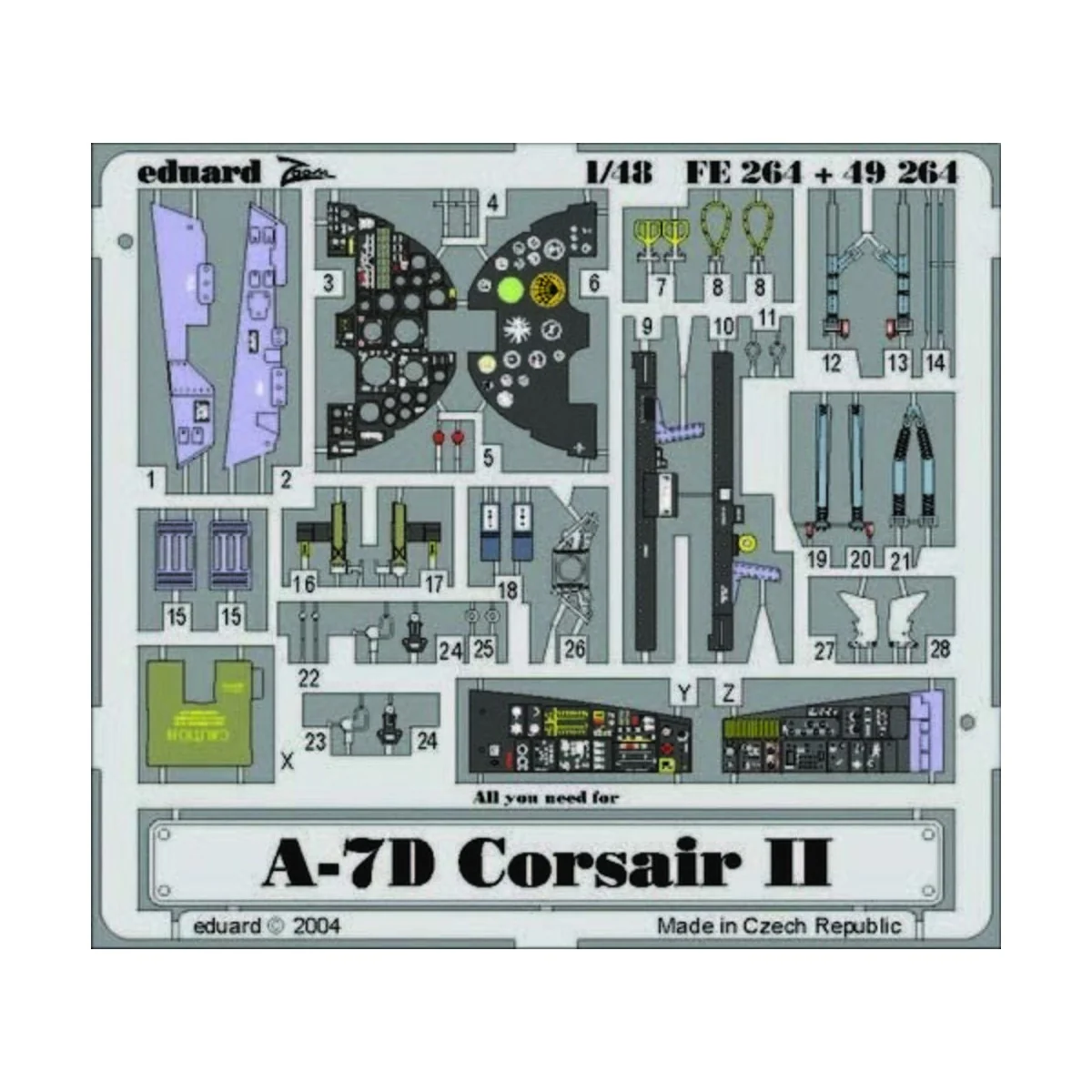 A-7D Corsair II - Eduard Accessories FE264