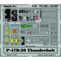 P-47D-20 Thunderbolt, 1/48 - Eduard Accessories FE269