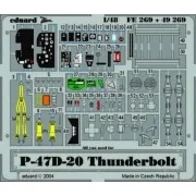 P-47D-20 Thunderbolt - Eduard Accessories FE269