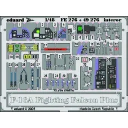 F-16A Plus Fighting Falcon interior, 1/48 - Eduard Accessories FE276