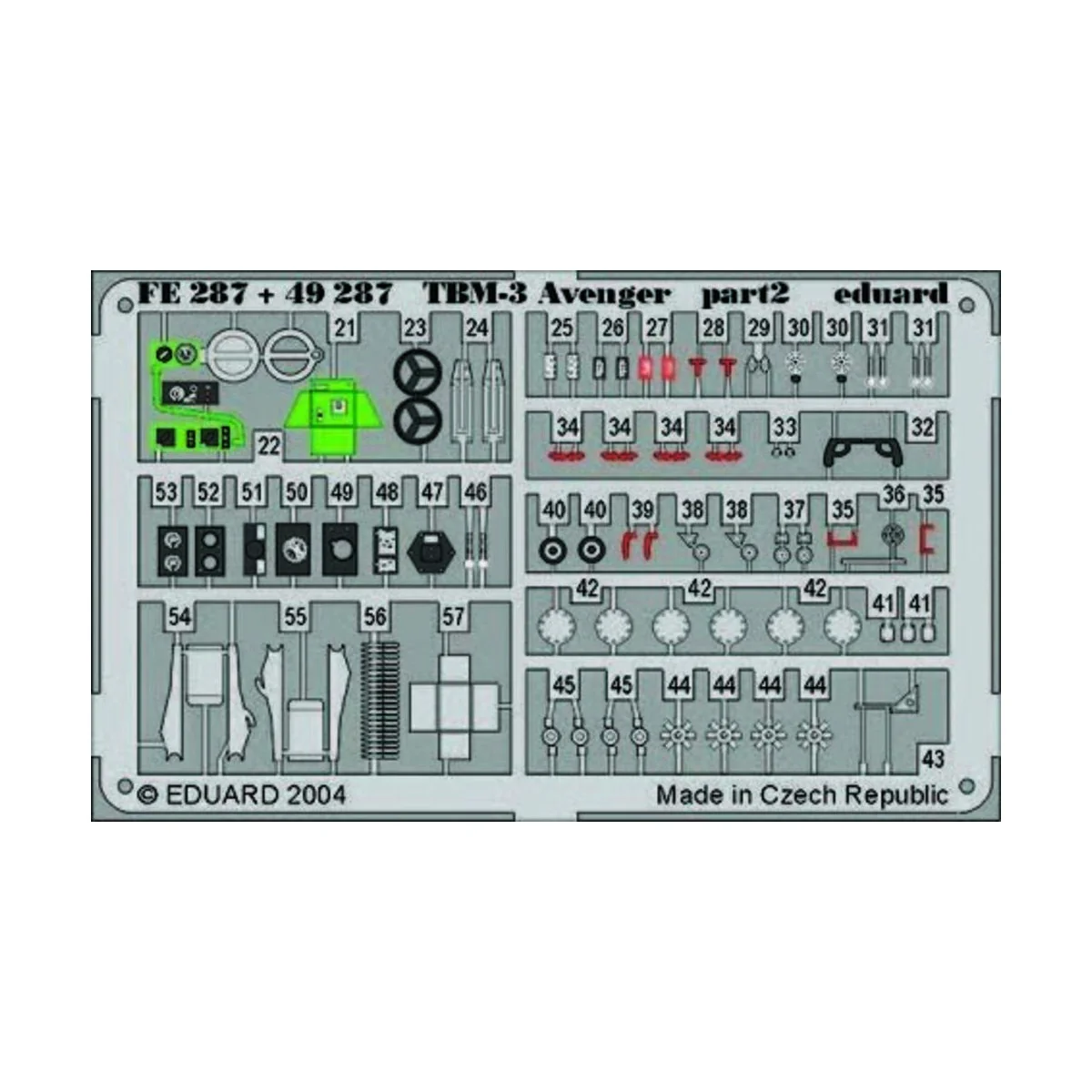 TBM-3 Avenger - Eduard Accessories FE287