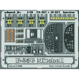 B-25G Mitchell interior Für Accurate Miniatures Bausatz, 1/48 - Edu...