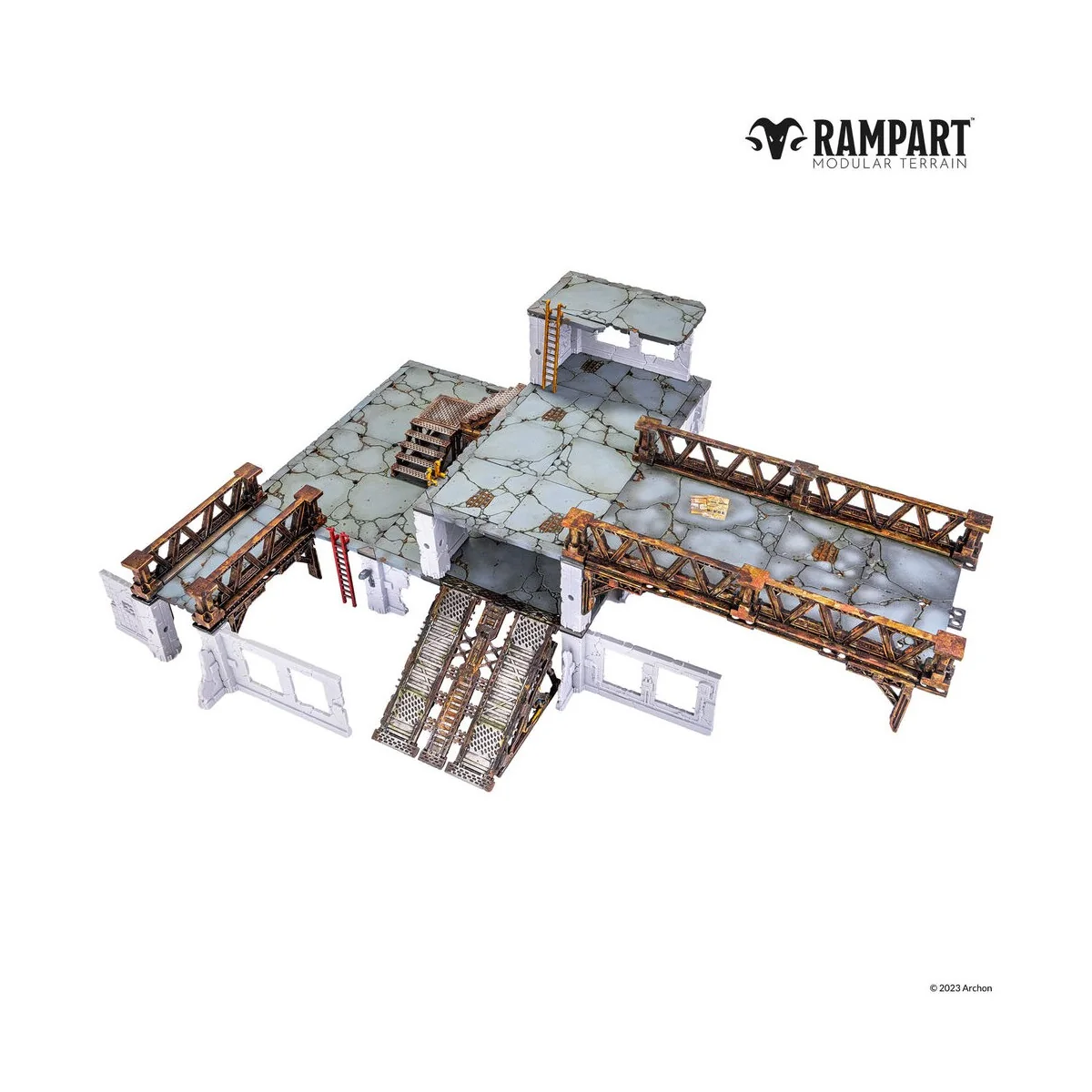 Modular Terrain: VERTICAL EXPANSION - Archon Studio RAM0009