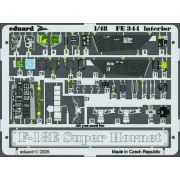 F-18E Super Hornet interior FE344, 1/48 - Eduard Accessories FE344