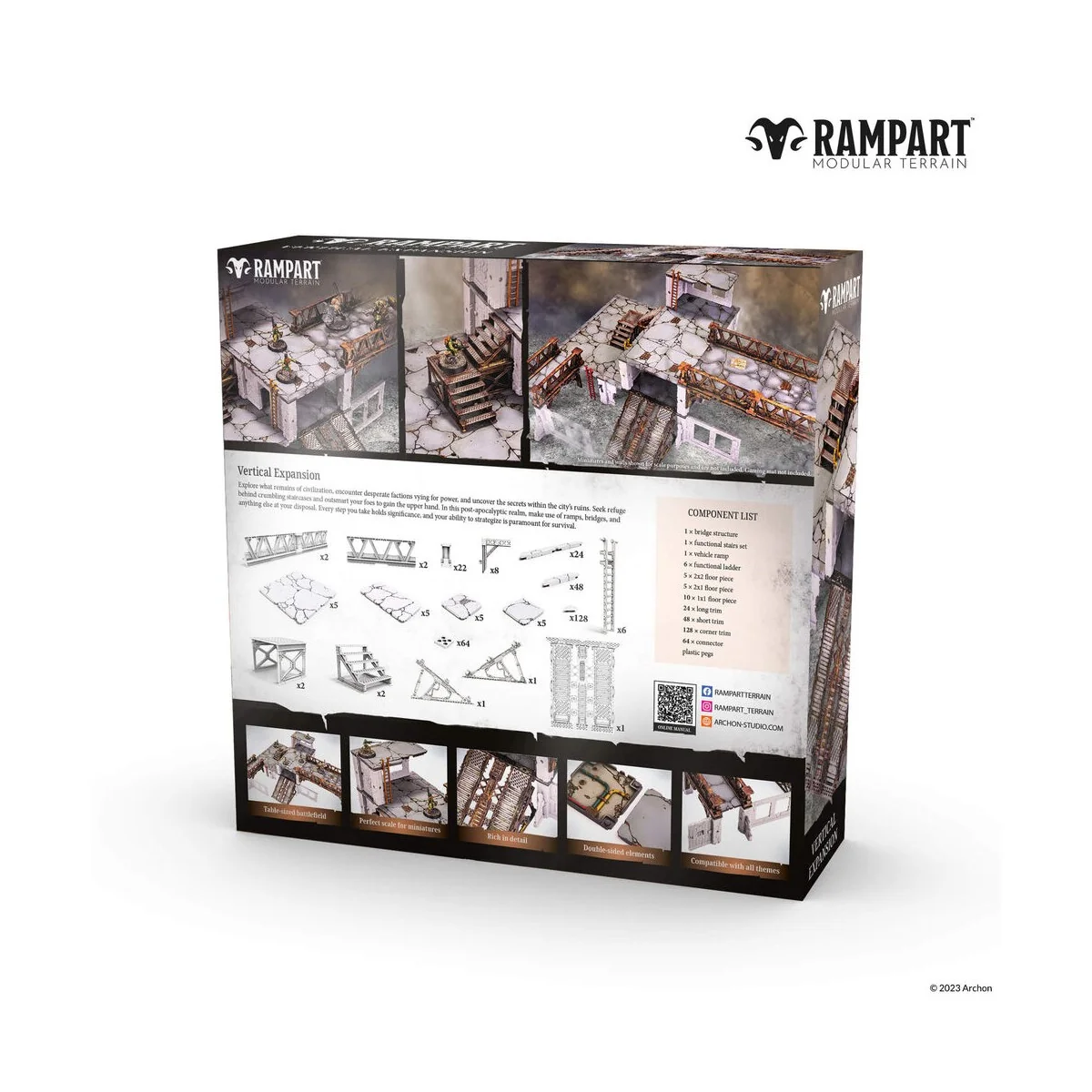 Modular Terrain: VERTICAL EXPANSION - Archon Studio RAM0009