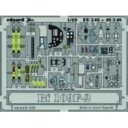Bf 109F-2 für ICM Bausatz, 1/48 - Eduard Accessories FE346