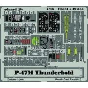 P-47M Thunderbolt Für Tamiya Bausatz. - Eduard Accessories FE354