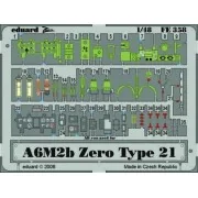 A6M2b Zero type 21, 1/48 - Eduard Accessories FE358