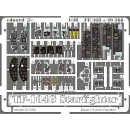 TF-104G Starfighter für Hasegawa Bausatz, 1/48 - Eduard Accessories...