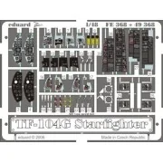 TF-104G Starfighter für Hasegawa Bausatz, 1/48 - Eduard Accessories...