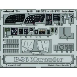 B-26 Marauder interior Revell/Monogram - Eduard Accessories FE372