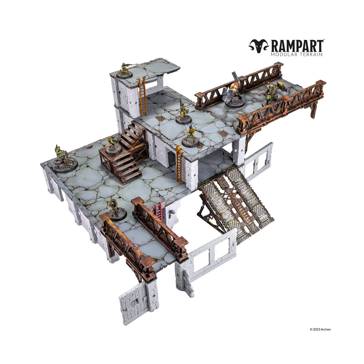 Modular Terrain: VERTICAL EXPANSION - Archon Studio RAM0009