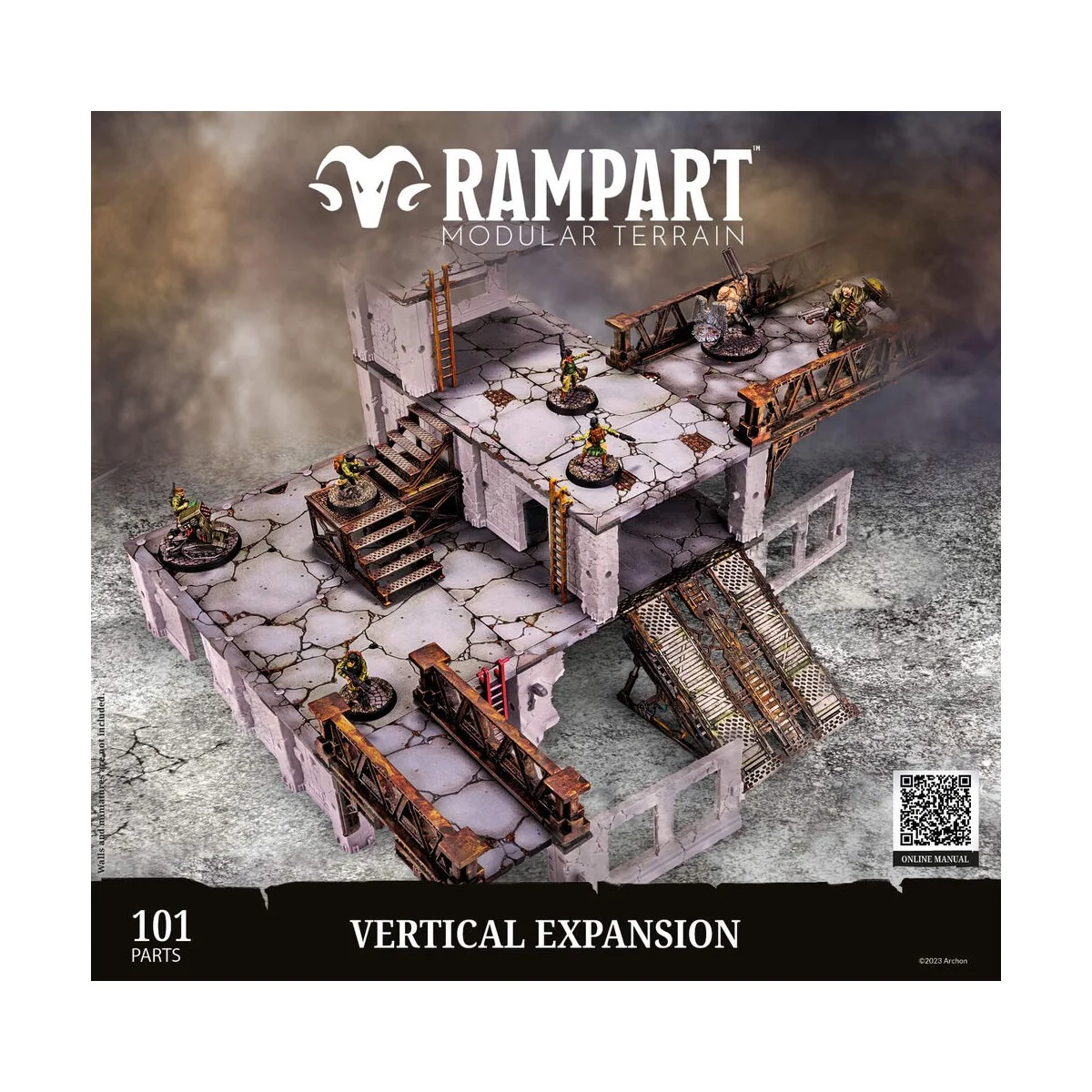Modular Terrain: VERTICAL EXPANSION - Archon Studio RAM0009