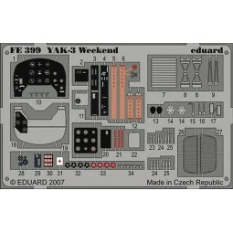 Yak-3 Weekend für Eduard Bausatz, 1/48 - Eduard Accessories FE399
