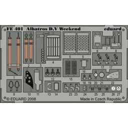 Albatros D.V Weekend für Eduard Bausatz, 1/48 - Eduard Accessories ...