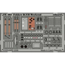 Fokker D.VII Weekend für Eduard Bausatz - Eduard Accessories FE402