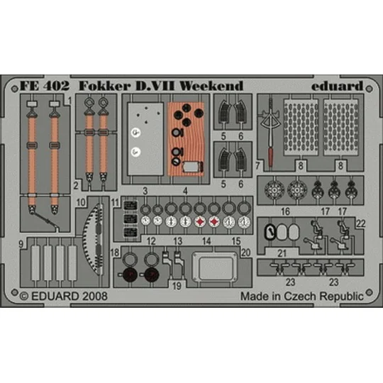 Fokker D.VII Weekend für Eduard Bausatz, 1/48 - Eduard Accessories ...