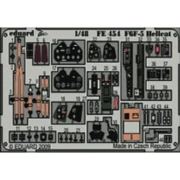 F6F-5 WEEKEND für Eduard Bausatz - Eduard Accessories FE454