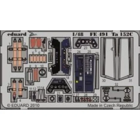 Ta 152C for Dragon, 1/48 - Eduard Accessories FE491