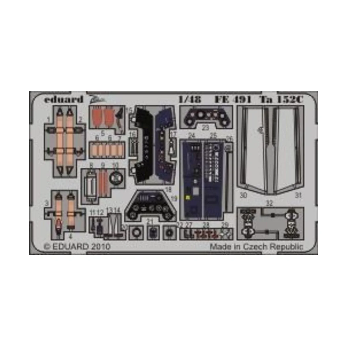 Ta 152C for Dragon - Eduard Accessories FE491