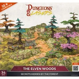 Dungeons & Lasers Starter Set: THE ELVEN WOODS - Archon Studio DNL0056
