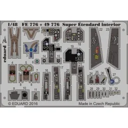 Super Etendard interior for Kinetic, 1/48 - Eduard Accessories FE776