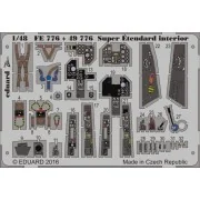 Super Etendard interior for Kinetic, 1/48 - Eduard Accessories FE776
