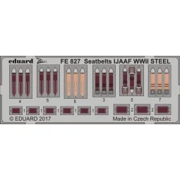 Seatbelts IJAAF WWII STEEL, 1/48 - Eduard Accessories FE827