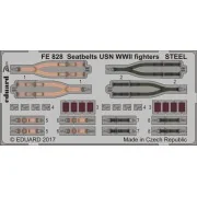 Seatbelts USN WWII fighters STEEL f.Reve, 1/48 - Eduard Accessories...