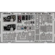 Walrus Mk.I for Airfix, 1/48 - Eduard Accessories FE848