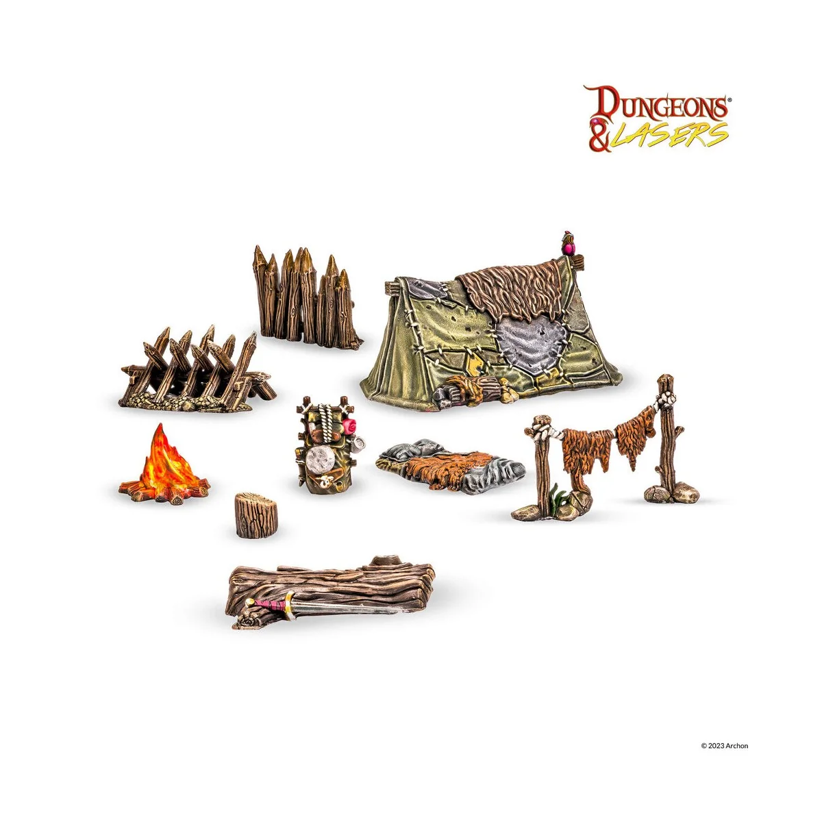Dungeons & Lasers Starter Set: THE ELVEN WOODS - Archon Studio DNL0056