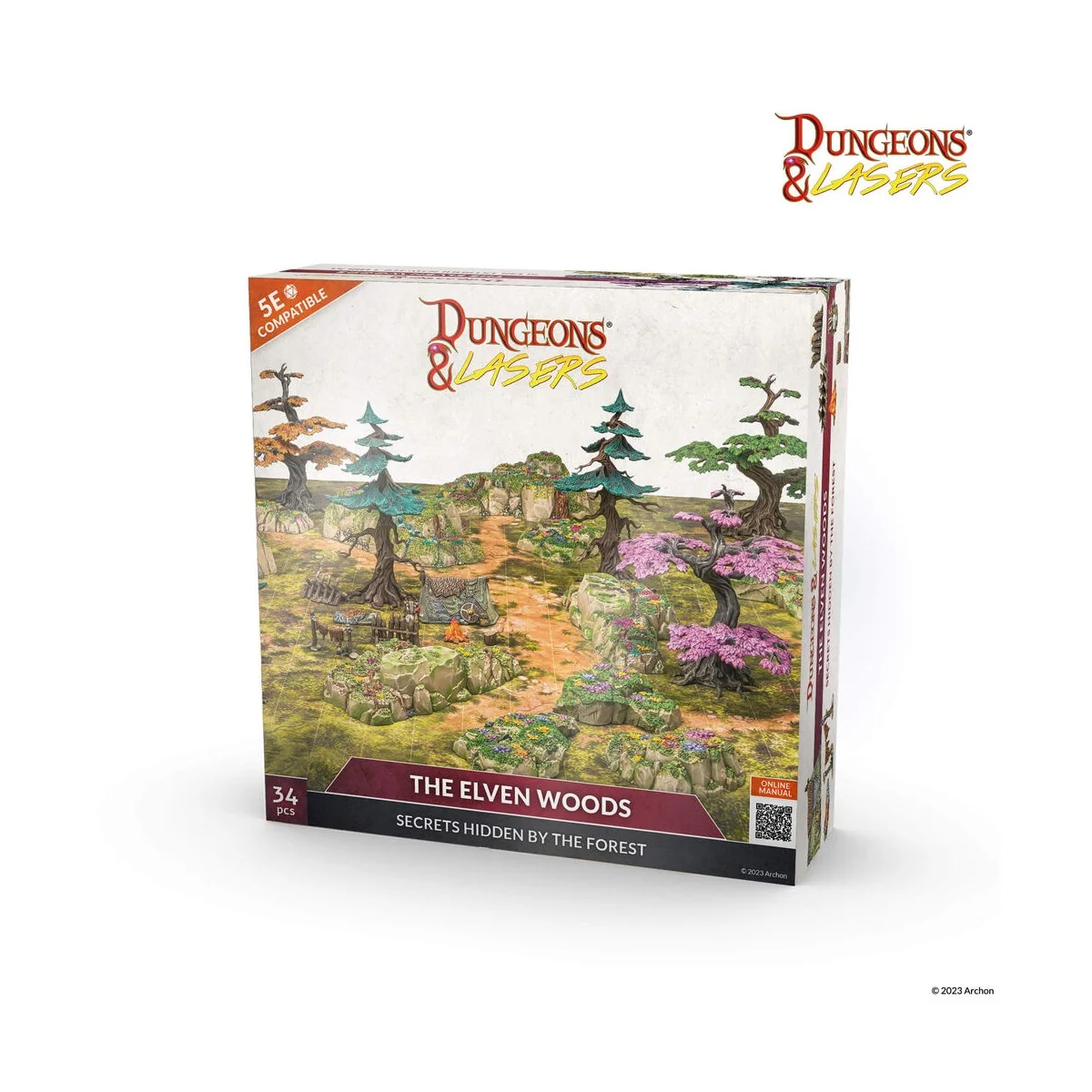 Dungeons & Lasers Starter Set: THE ELVEN WOODS - Archon Studio DNL0056