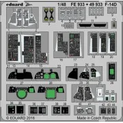 F-14D for Tamiya - Eduard Accessories FE933