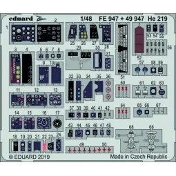 He 219 for Tamiya - Eduard Accessories FE947