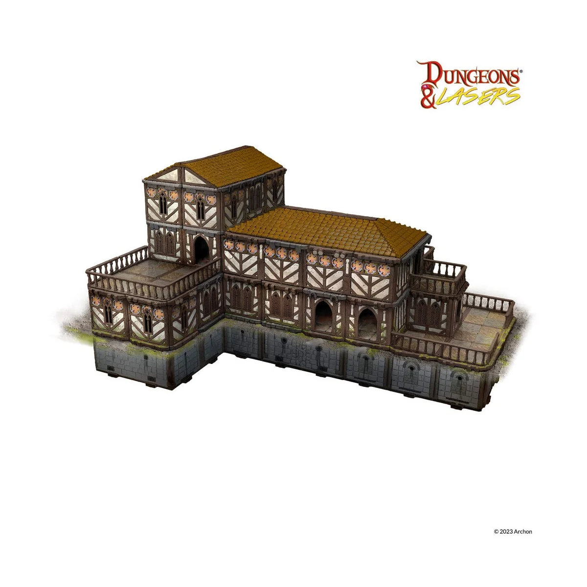 Dungeons & Lasers Starter Set: SCALES & ALES TAVERN - Archon Studio...