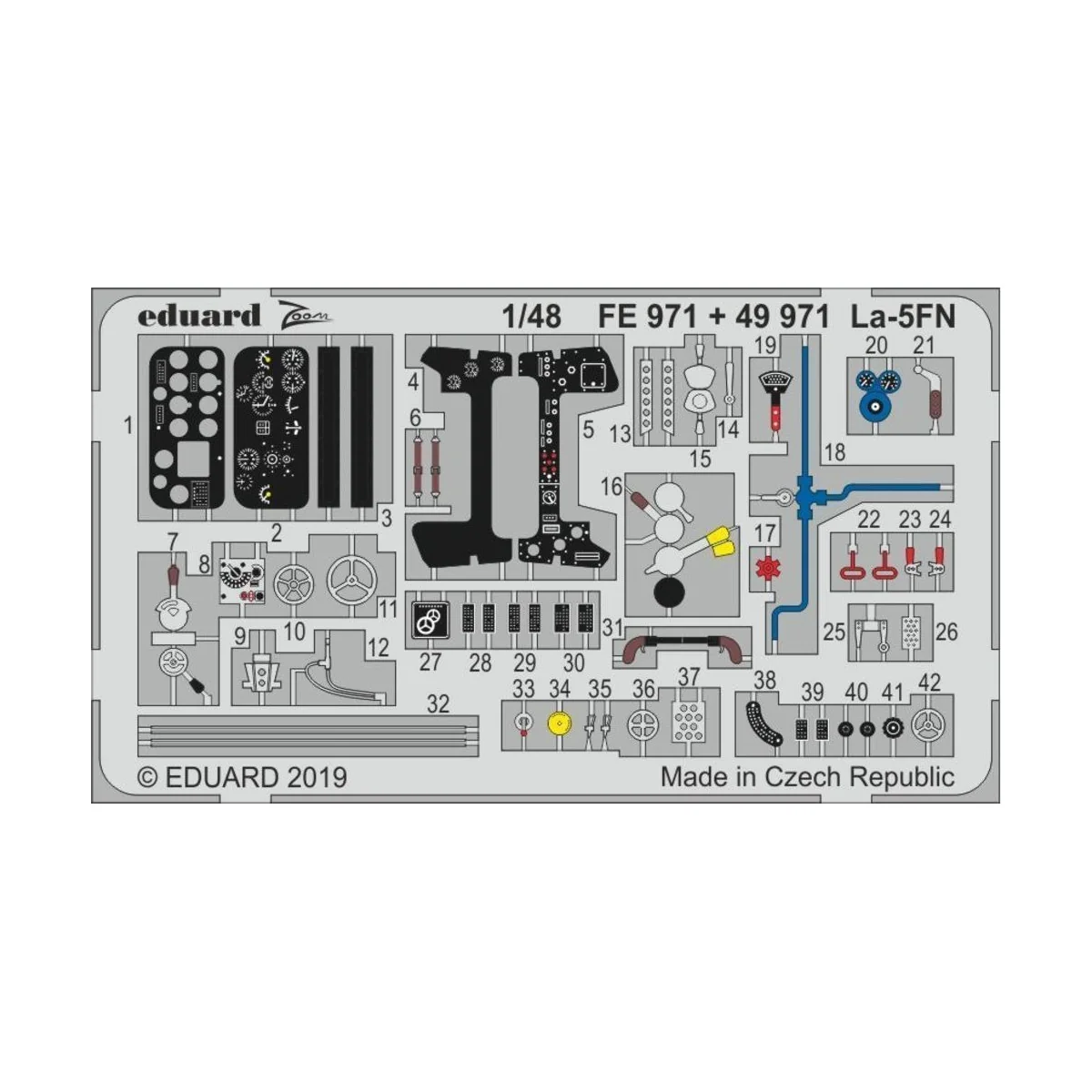 La-5FN for Zvezda - Eduard Accessories FE971