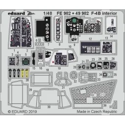 F-4B interior for Academy, 1/48 - Eduard Accessories FE982