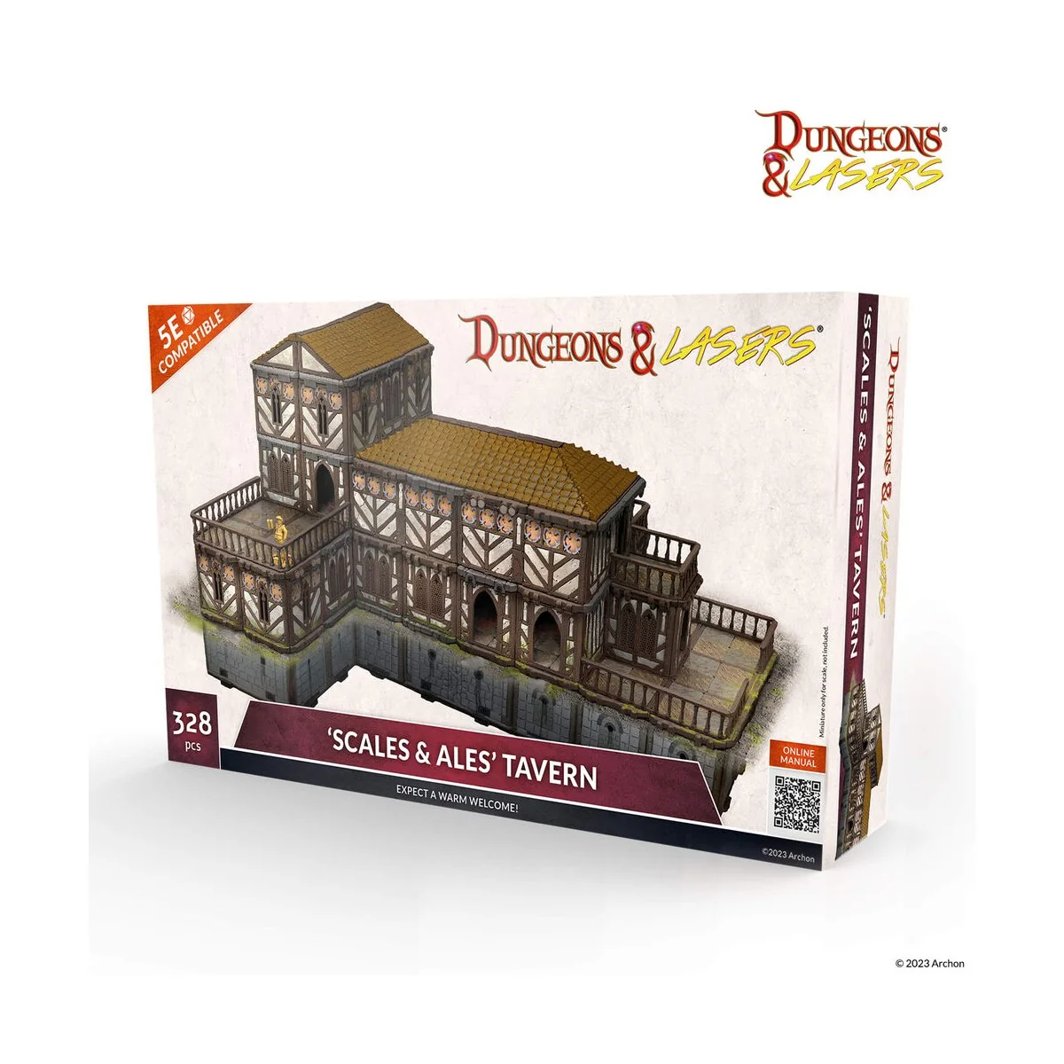 Dungeons & Lasers Starter Set: SCALES & ALES TAVERN - Archon Studio...