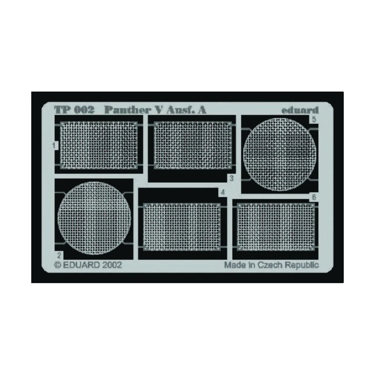 Panther V Ausf.A, 1/35 - Eduard Accessories TP002