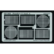 Panther V Ausf.A, 1/35 - Eduard Accessories TP002