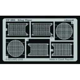 Fotoätzsatz für King Tiger von Tamiya, 1/35 - Eduard Accessories TP003