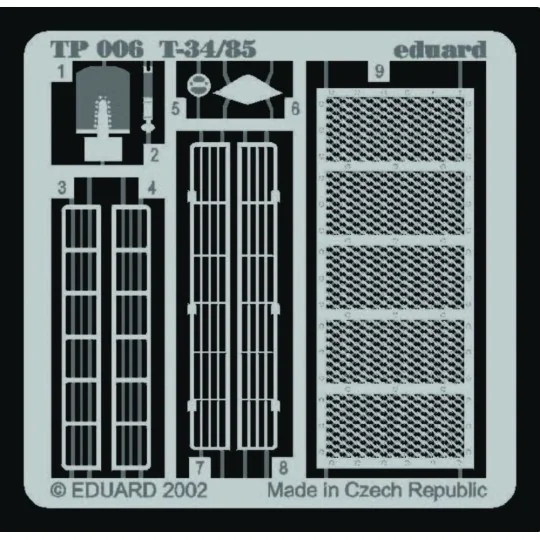 T-34/85 - Eduard Accessories TP006