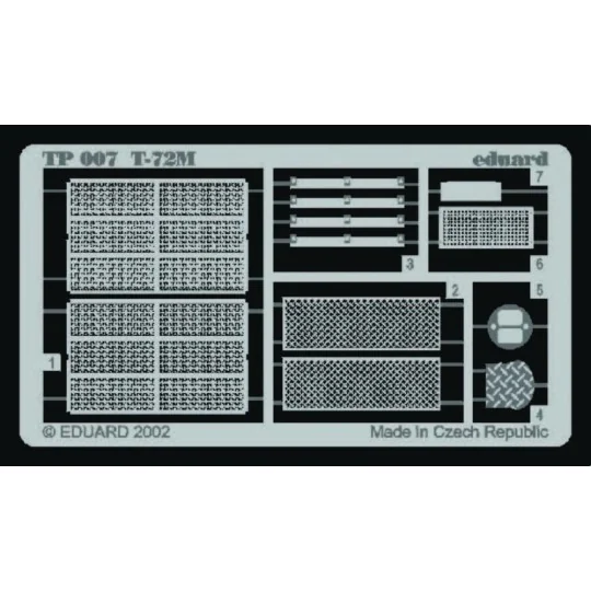 T-72M - Eduard Accessories TP007
