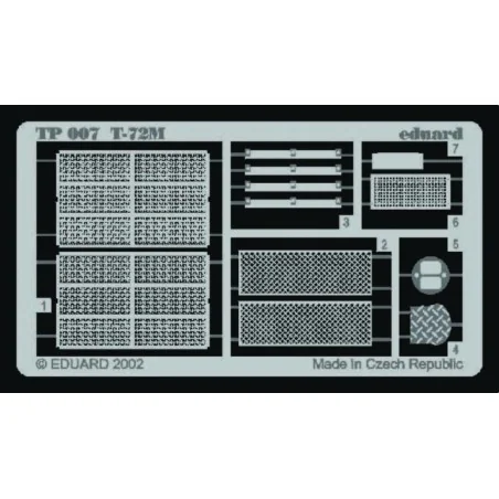 T-72M, 1/35 - Eduard Accessories TP007