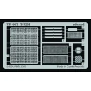 T-72M, 1/35 - Eduard Accessories TP007 T-72M, 1/35 - Eduard Accessories TP007