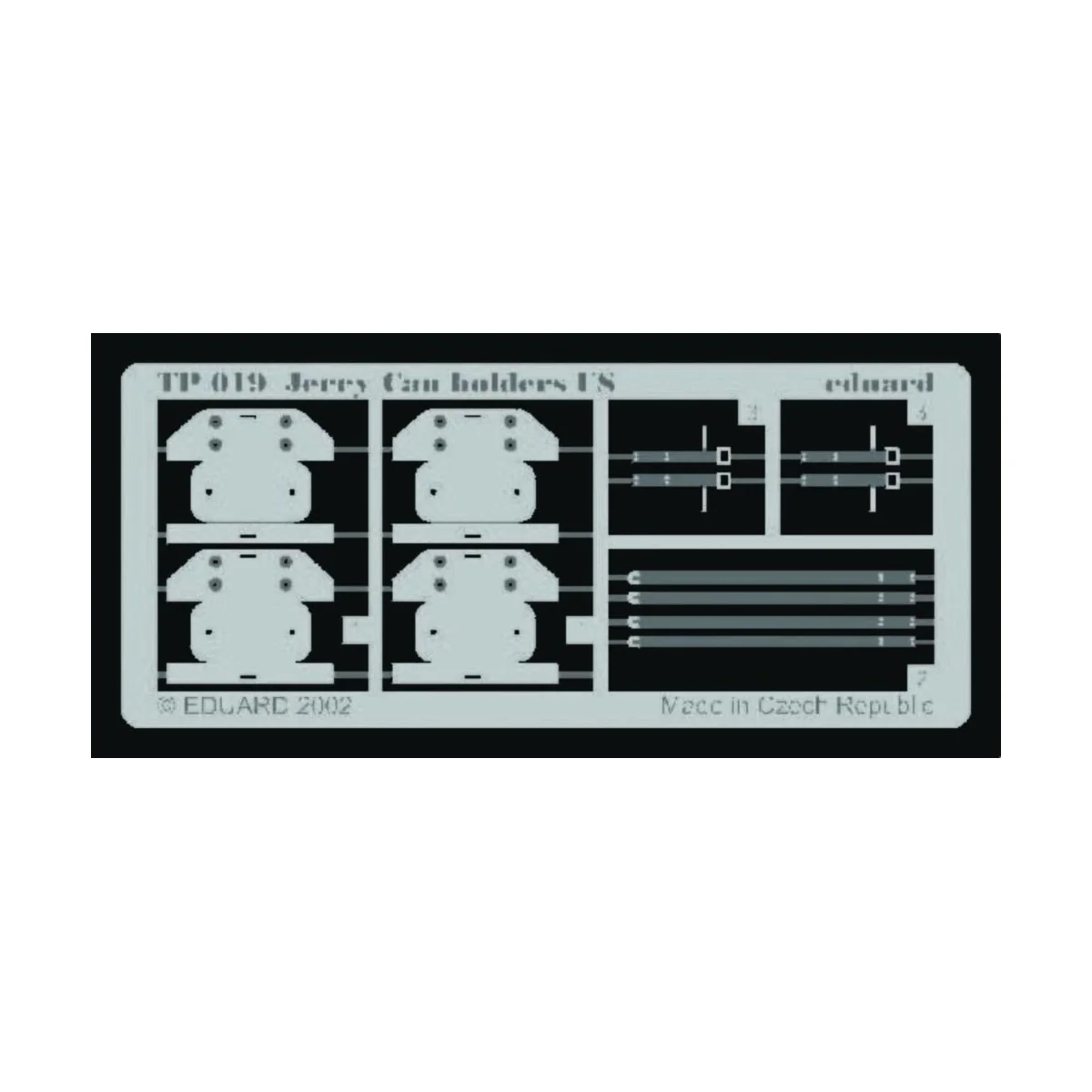 Jerry Can holders US, 1/35 - Eduard Accessories TP019