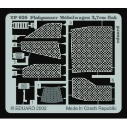 Flakpanzer Möbelwagen 3,7 cm Flak - Eduard Accessories TP020