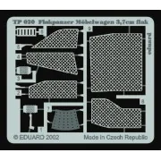 Flakpanzer Möbelwagen 3, 7 cm Flak, 1/35 - Eduard Accessories TP020