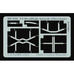 US Headlight Guards (Sherman) - Eduard Accessories TP028