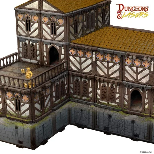 Dungeons & Lasers Starter Set: SCALES & ALES TAVERN - Archon Studio...
